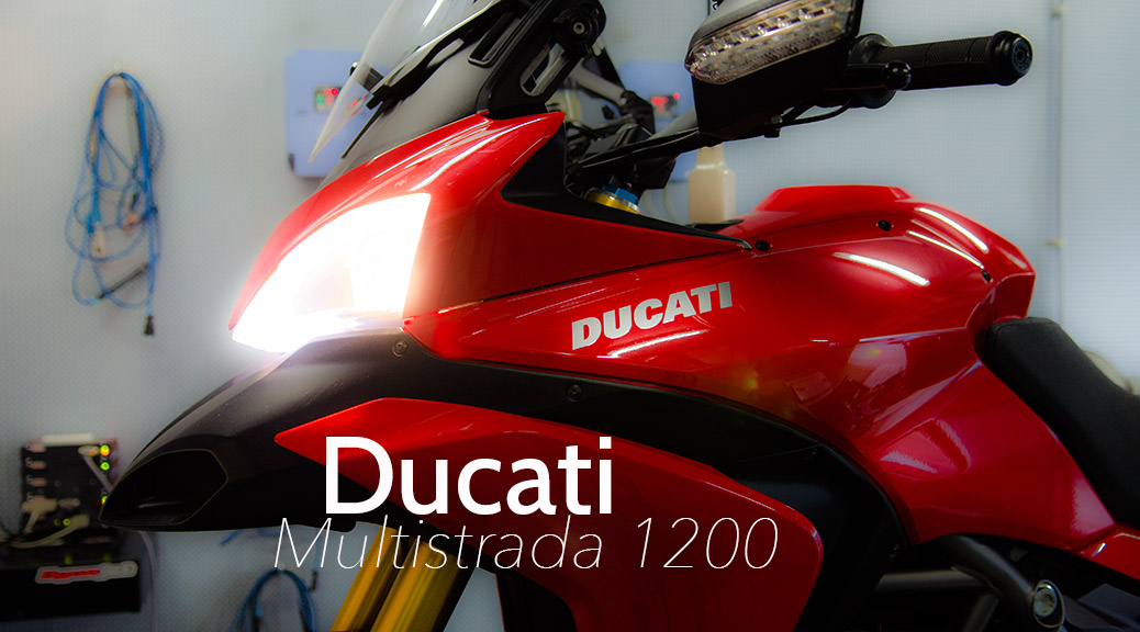 Ducat iMultistrada 1200 testrun